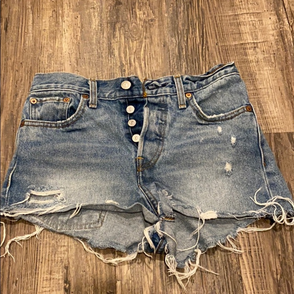 Levi’s denim shorts